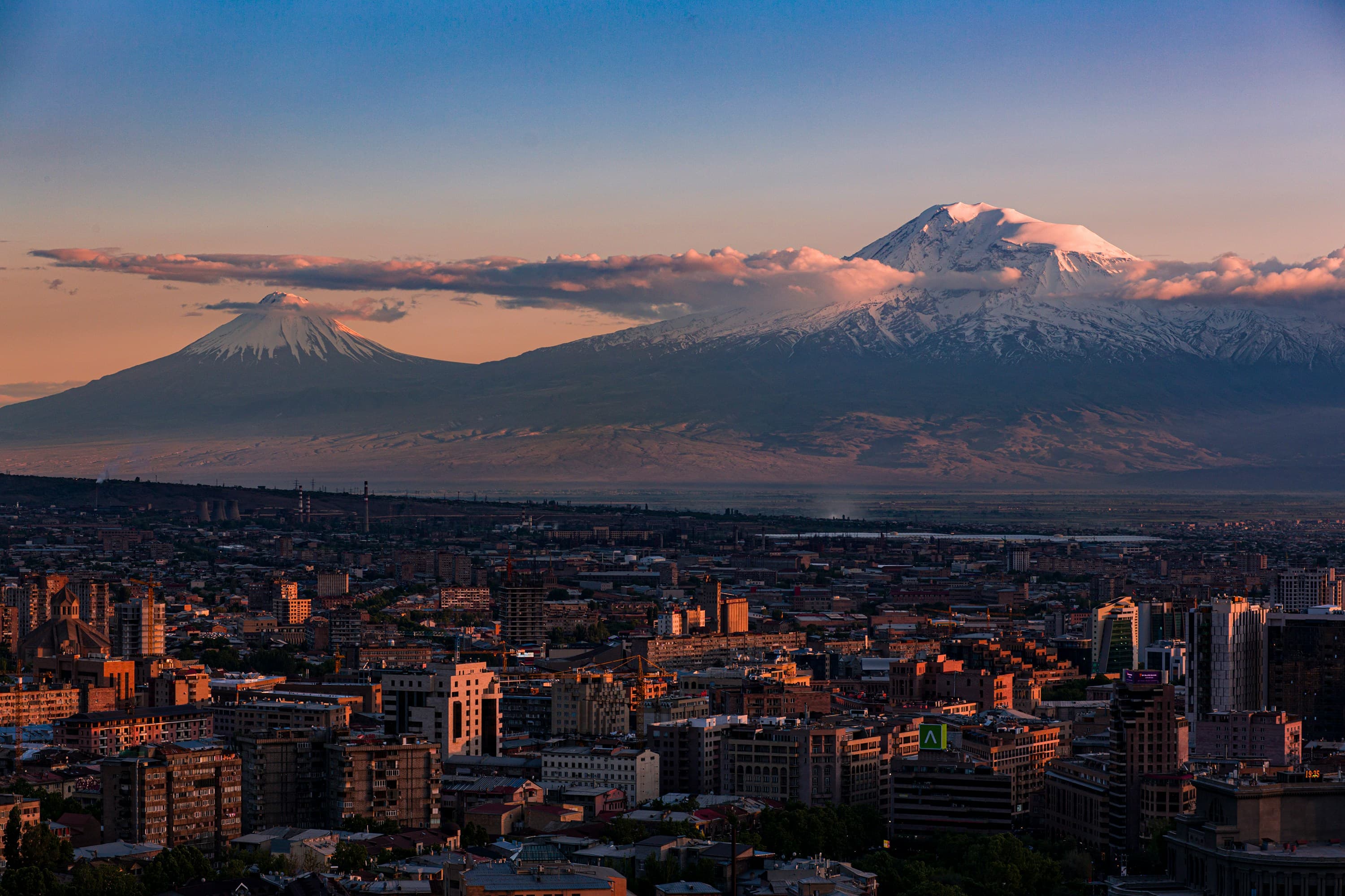 Armenian highland valley